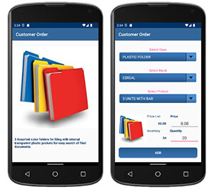 ESREAL ERP Mobile Devices