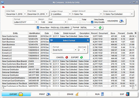 ESREAL ERP Reports